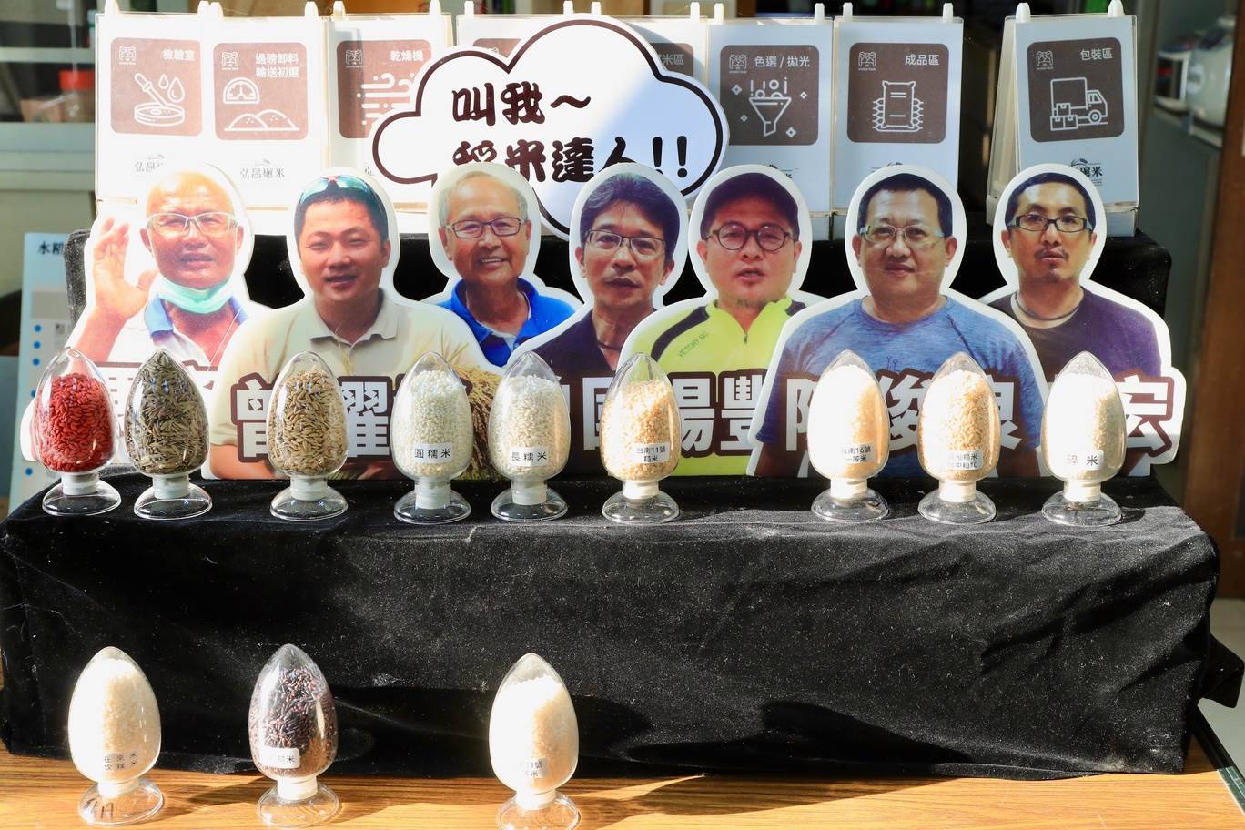 弘昌不只收購稻米，更與農民一起合作提昇田間管理技術，導入智慧農業科技，大家一起變成米達人。