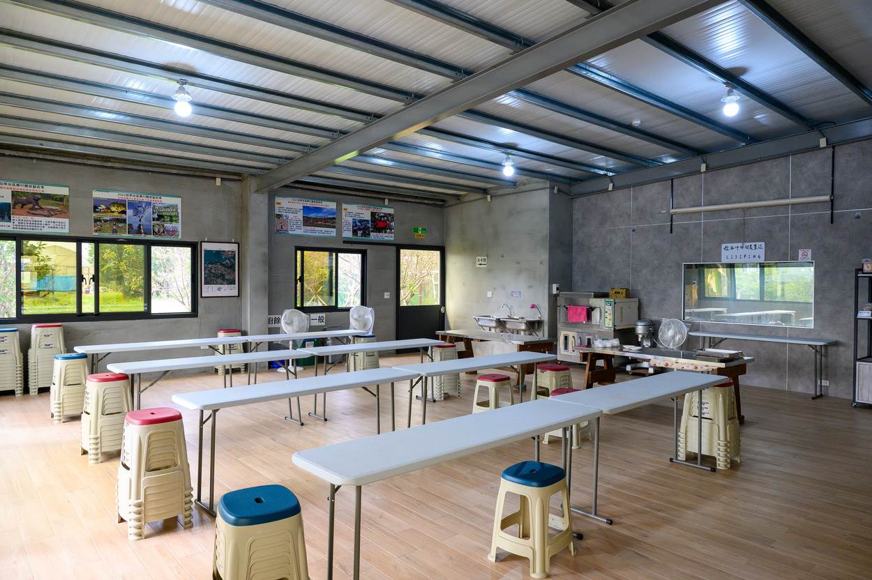 DIY教室寬敞舒適。