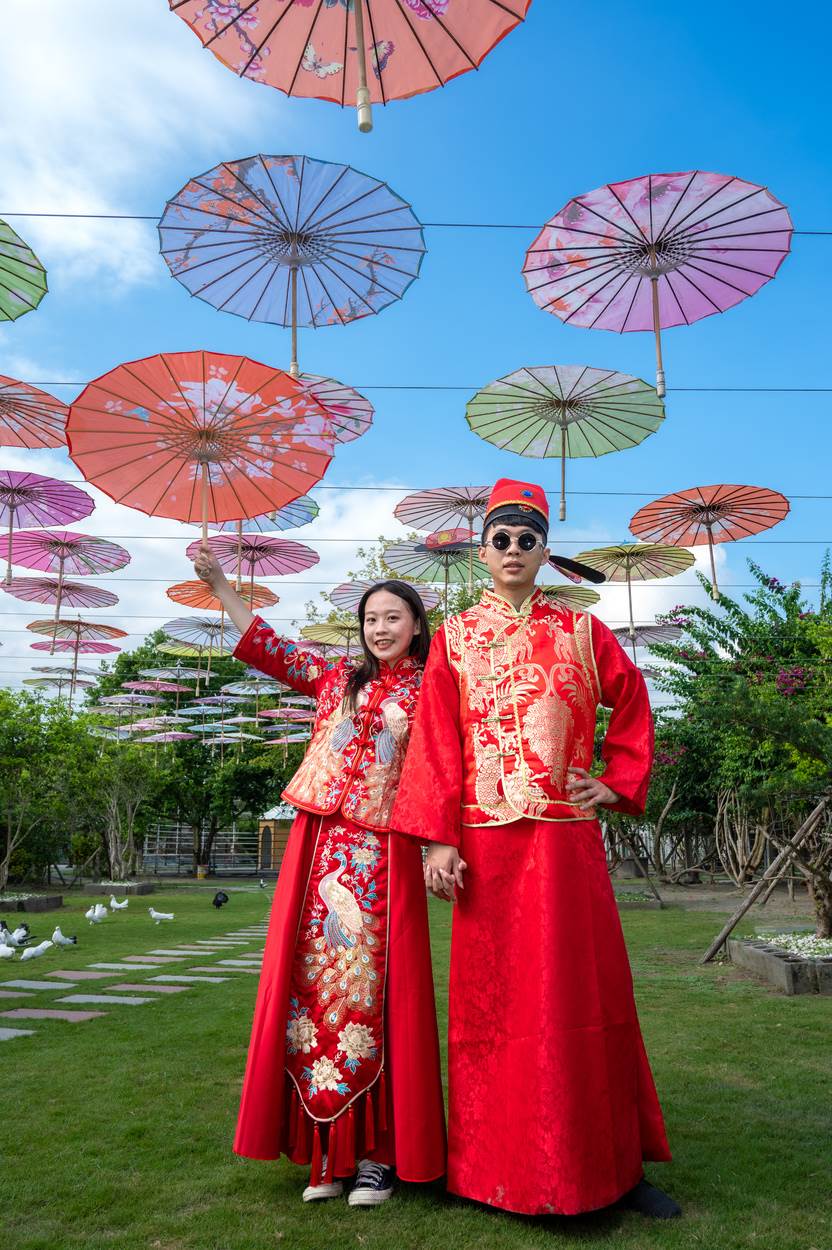 農場主人蔣先生很有經營頭腦，把園區妝點成熱門打卡點，拍照真的很美。