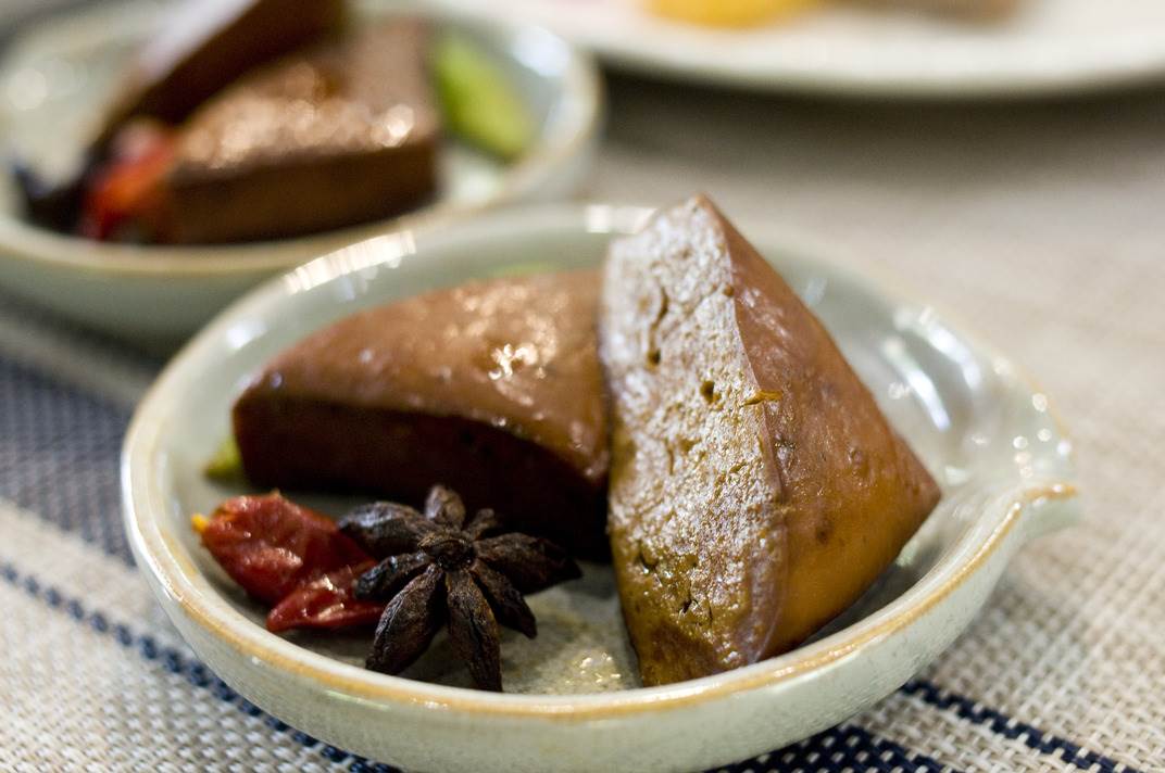 川山境提供豆干等輕食小點